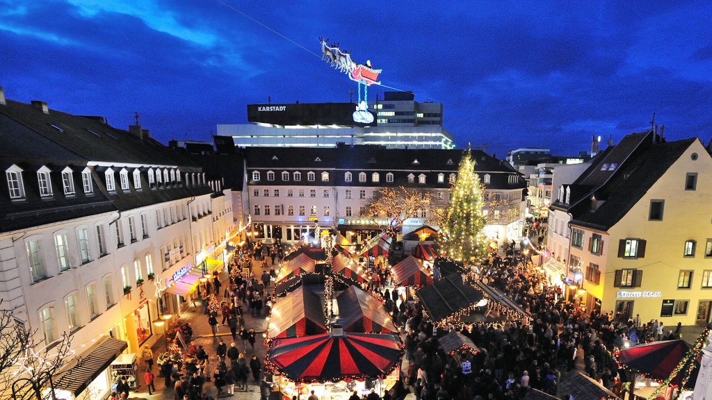 Weihnachtsmarkt in Saarbrücken