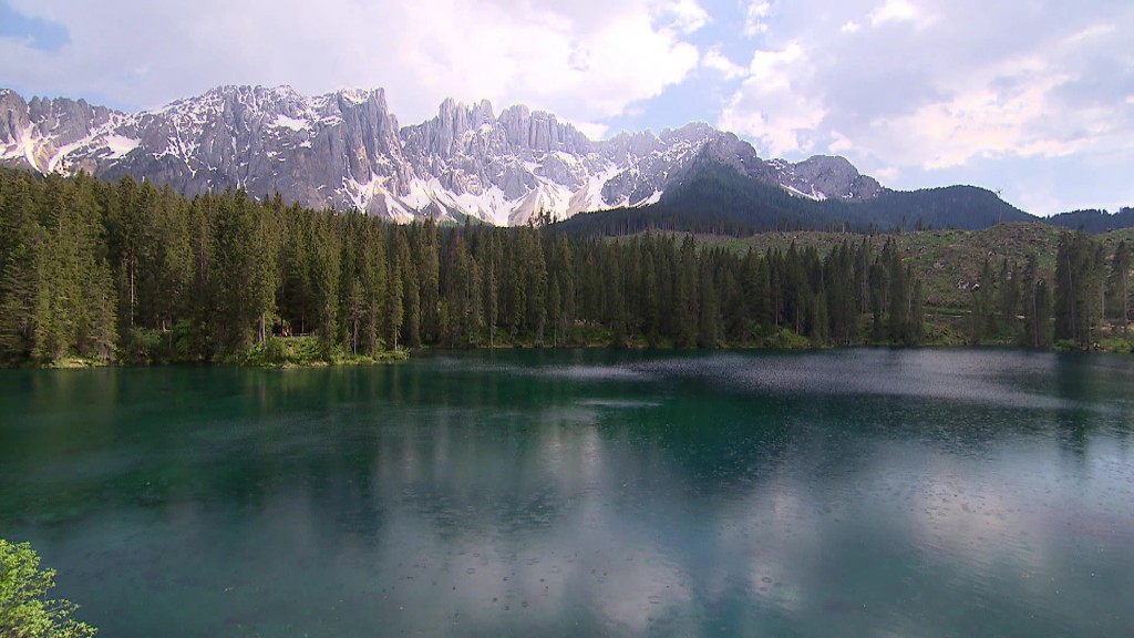 Foto: Ein See in Südtirol