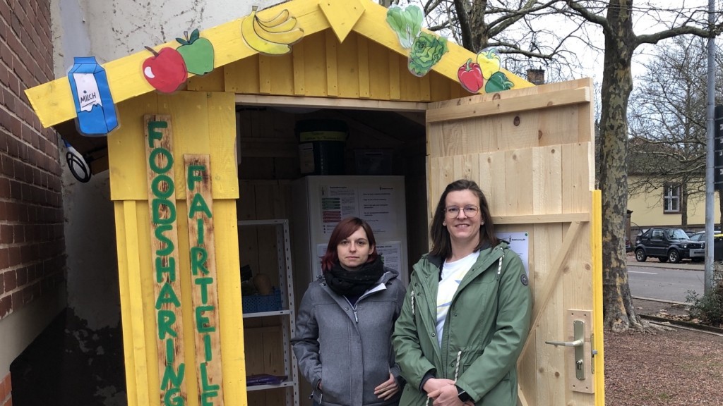 Die Foodsharing-Botschafterinnen von Blieskastel Verena Kunz und Bianca Becker