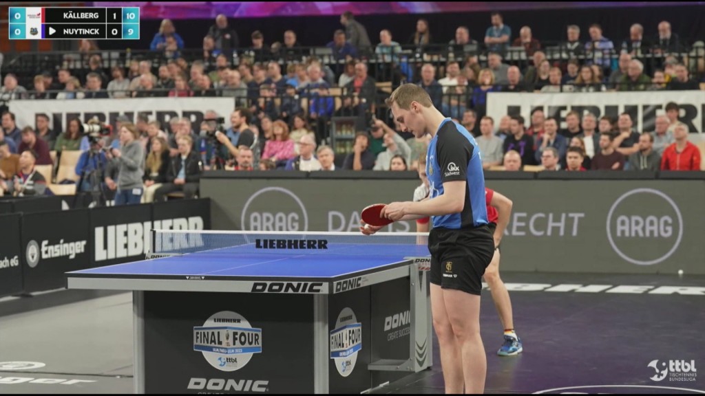 Foto: Der 1. FC Saarbrücken Tischtennis beim Final Four 2023