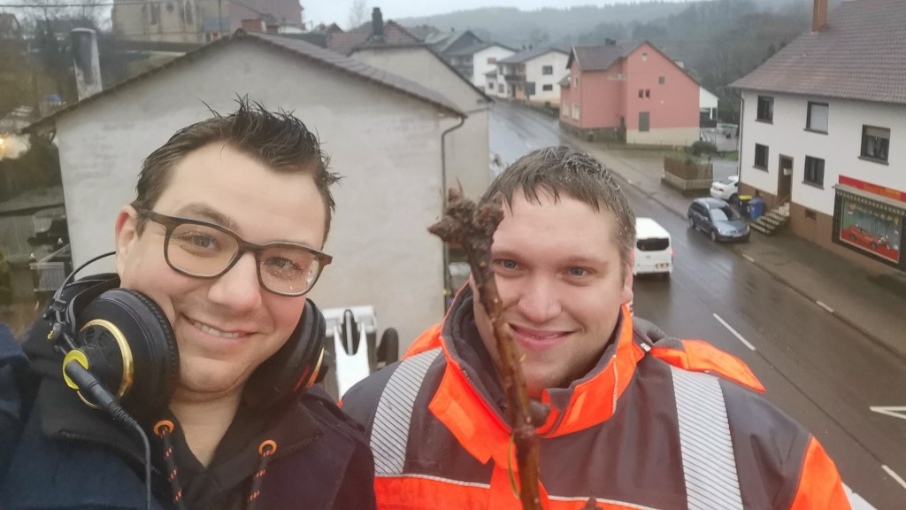 Oli und Marco an der Christbaumspitz
