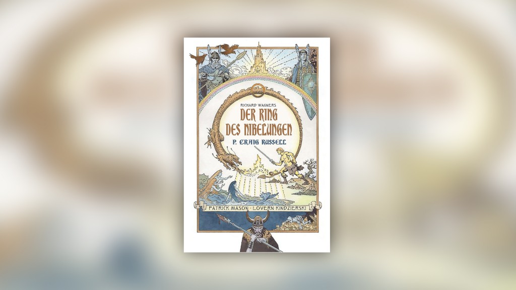 Cover: Der Ring der Nibelungen, Graphic Novel