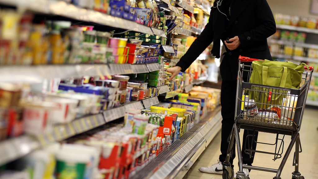 Einfkauf im Supermarkt