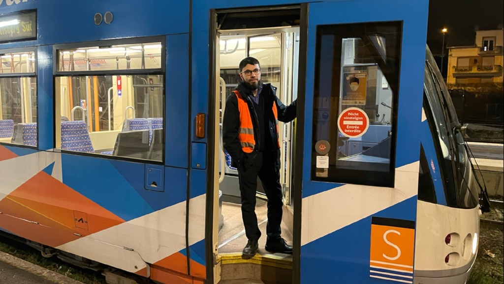 Saarbahnfahrer Yazan Abdulkader
