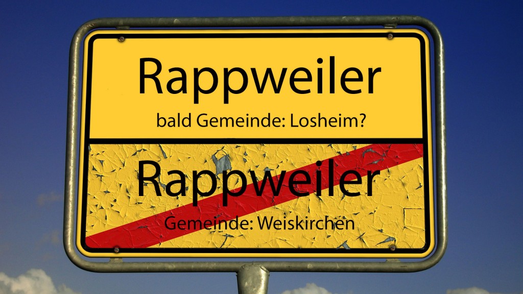 Ortsschild Rappweiler