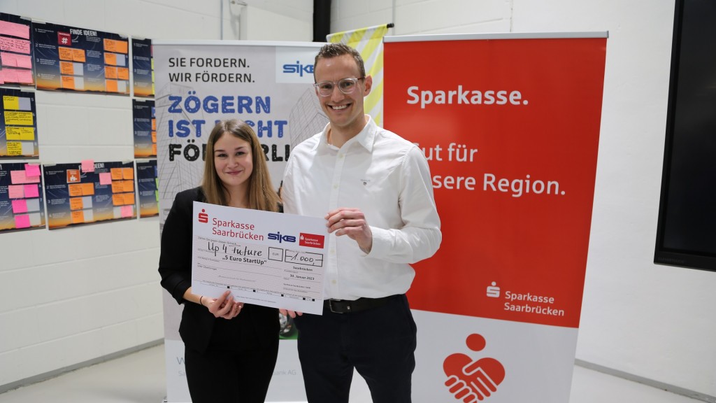 Sieger des 5 Euro Startups der htw saar 