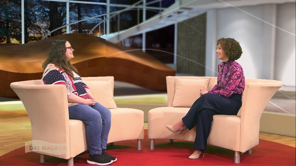 Foto: Sofiya Snovedska und Christine Alt im Studiointerview