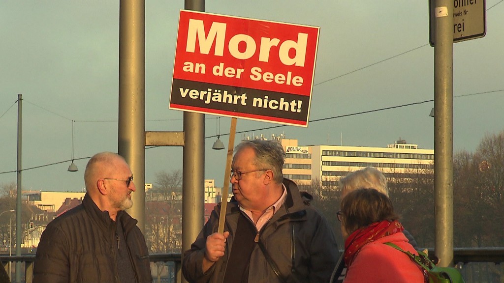 Foto: Demonstration des Vereins 