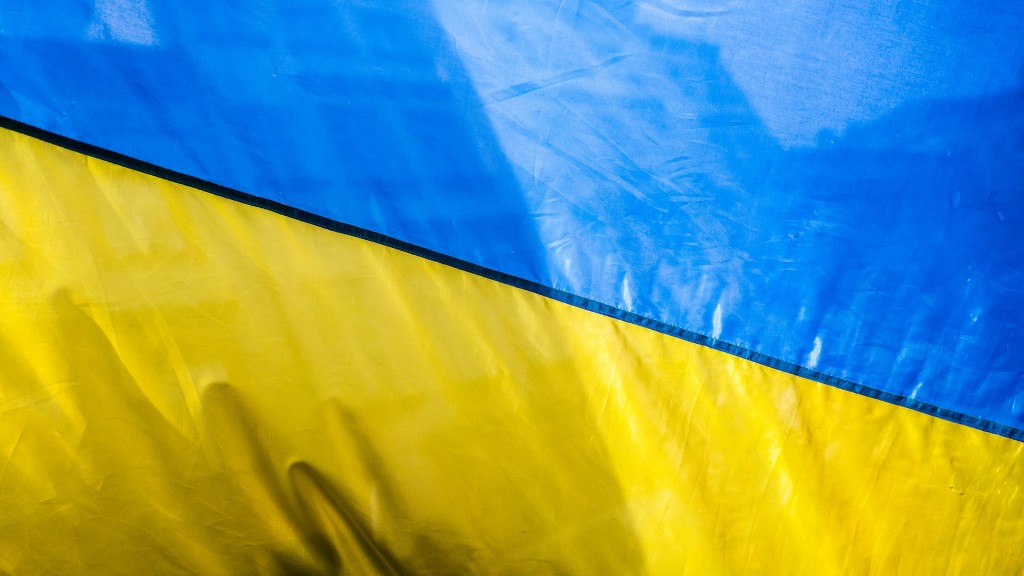 Foto: Ukraine Flagge