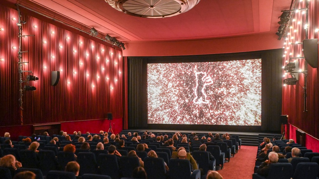 Im Kinosaal des Delphi-Filmpalasts Berlin