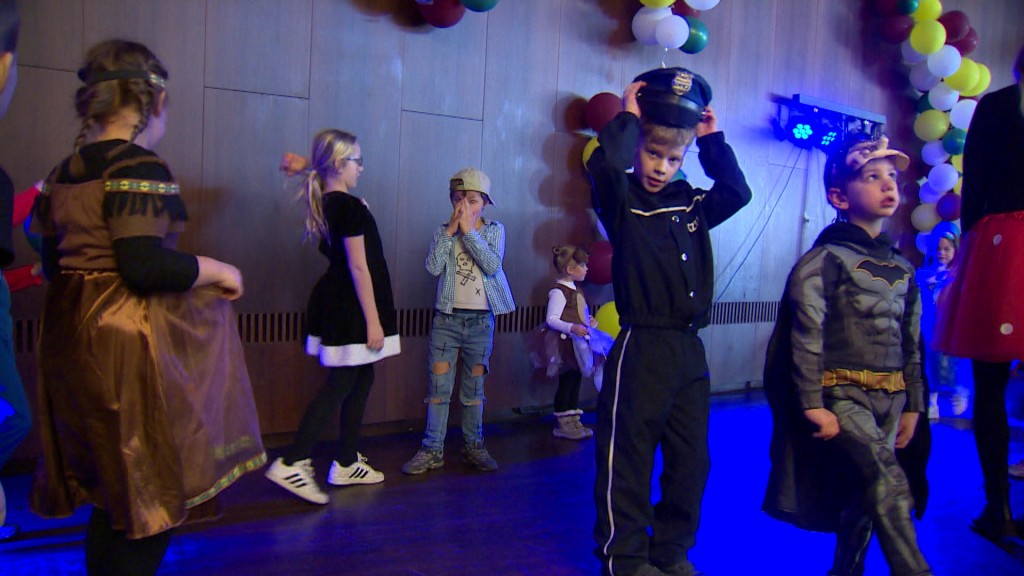 Foto: Kinderfasching im Kulturhaus in Überherrn