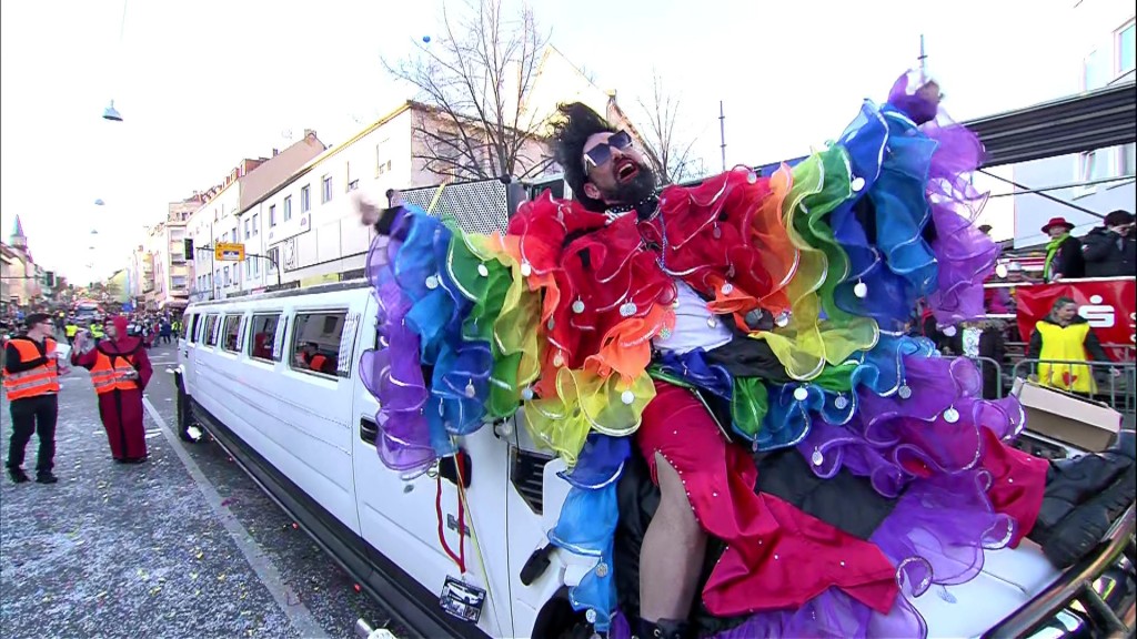 Rosenmontagsumzug in Burbach