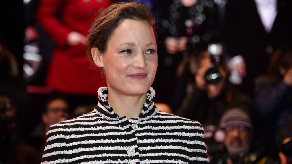 Die Schauspielerin Vicky Krieps auf der Berlinale 2023