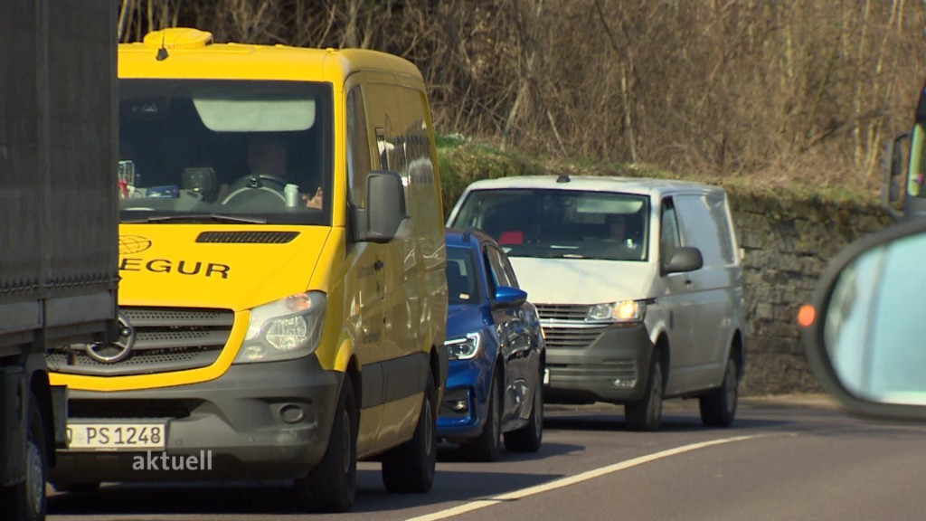 Foto: Ein Stau auf der A6