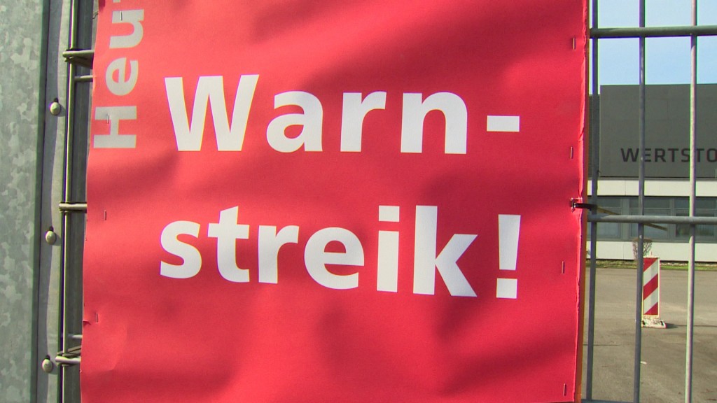 Warnstreik