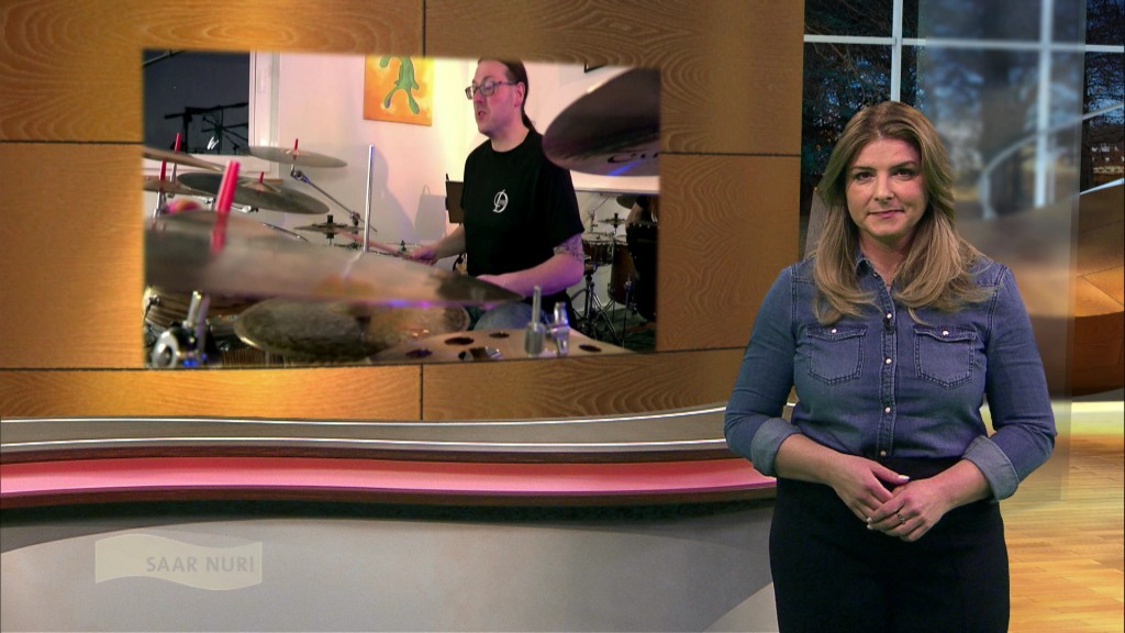 Foto: Verena Sierra im Studio