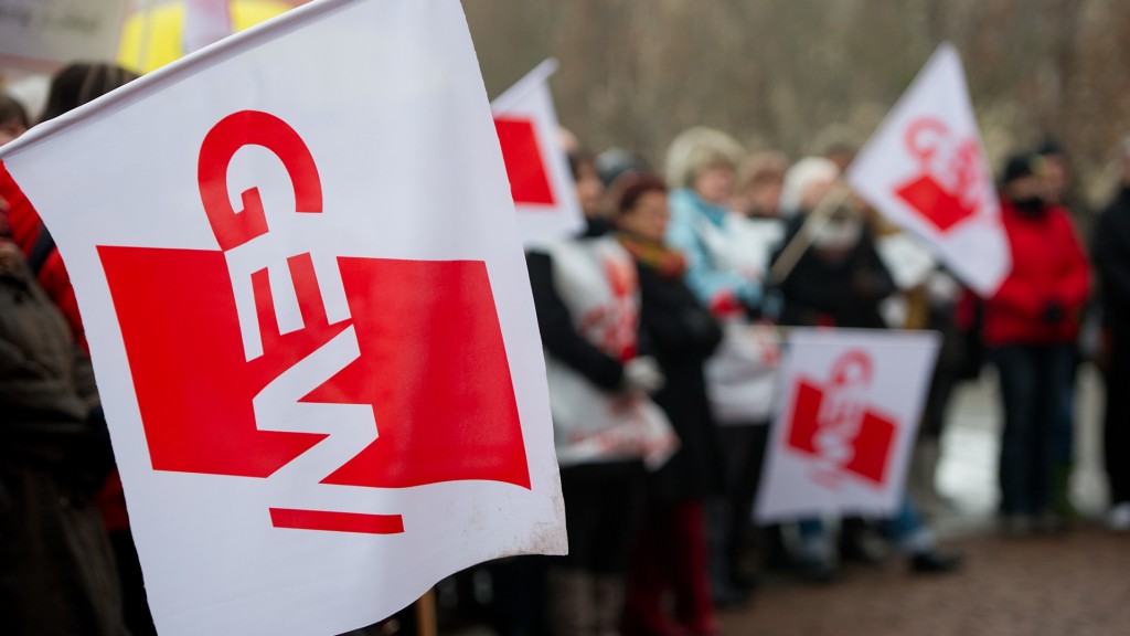 Foto: GEW Fahnen
