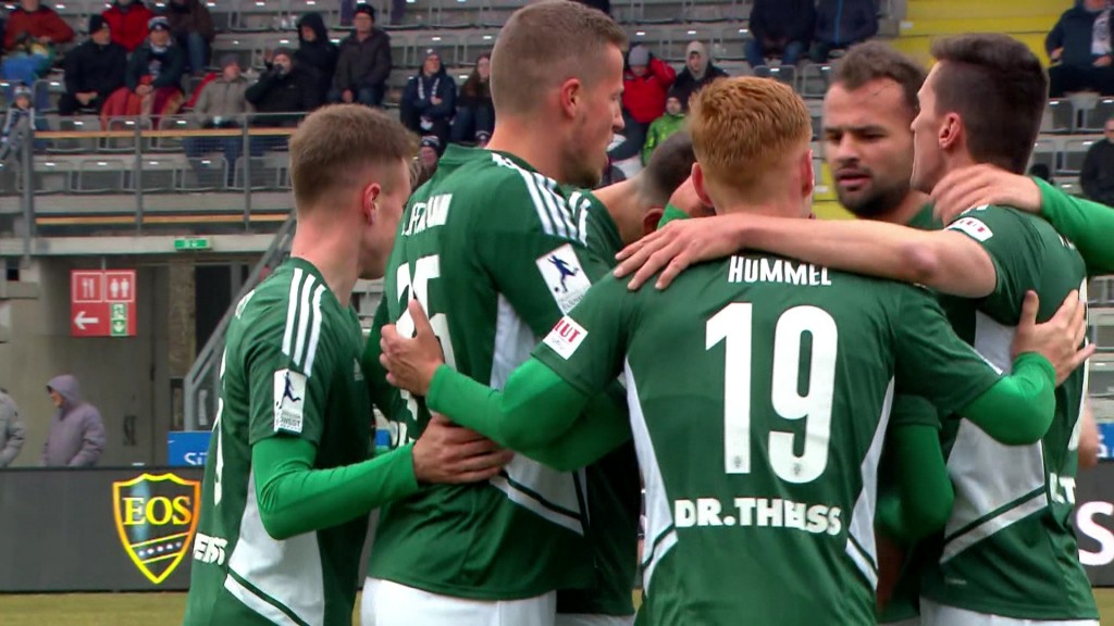 Foto: FC Homburg jubelt