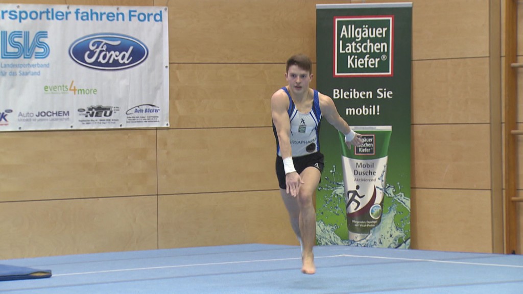Foto: Turner auf der Matte