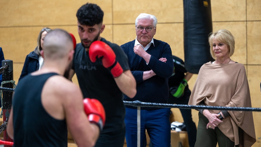 Steinmeier beim Boxclub