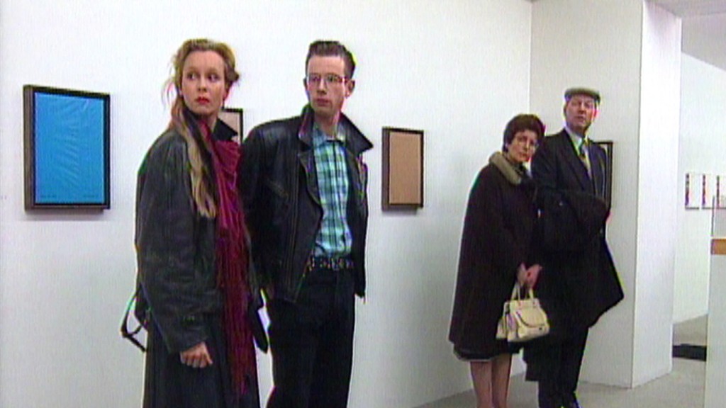 Foto: Familie Heinz Becker in der Kunstgalerie