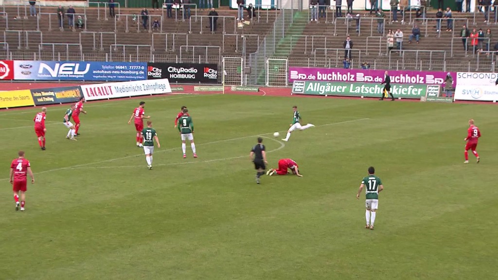 Foto: FC Homburg gegen TSG Balingen