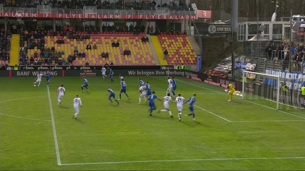Foto: Elversberg gegen Meppingen
