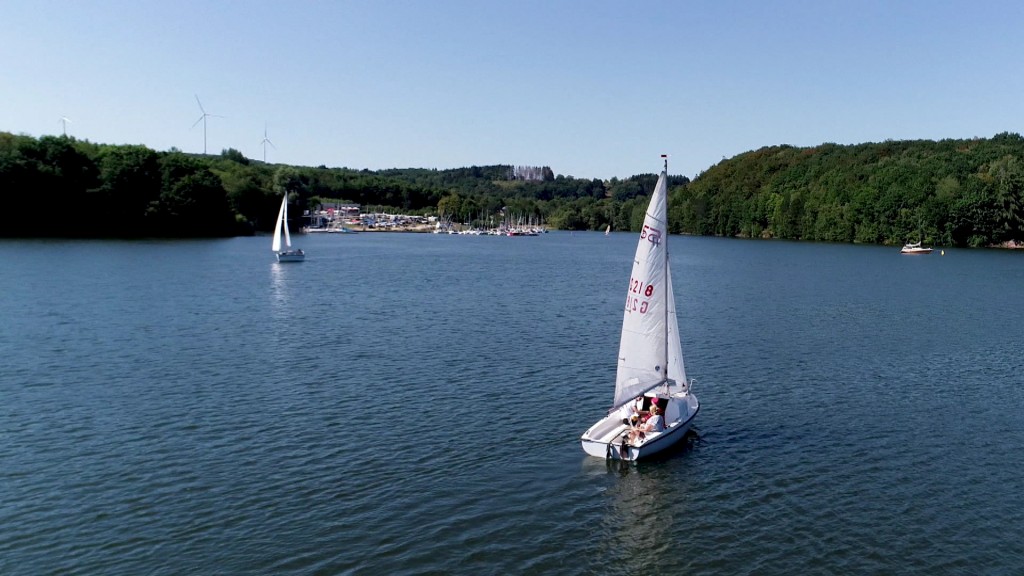 Foto: Segelboot auf dem Bostalsee
