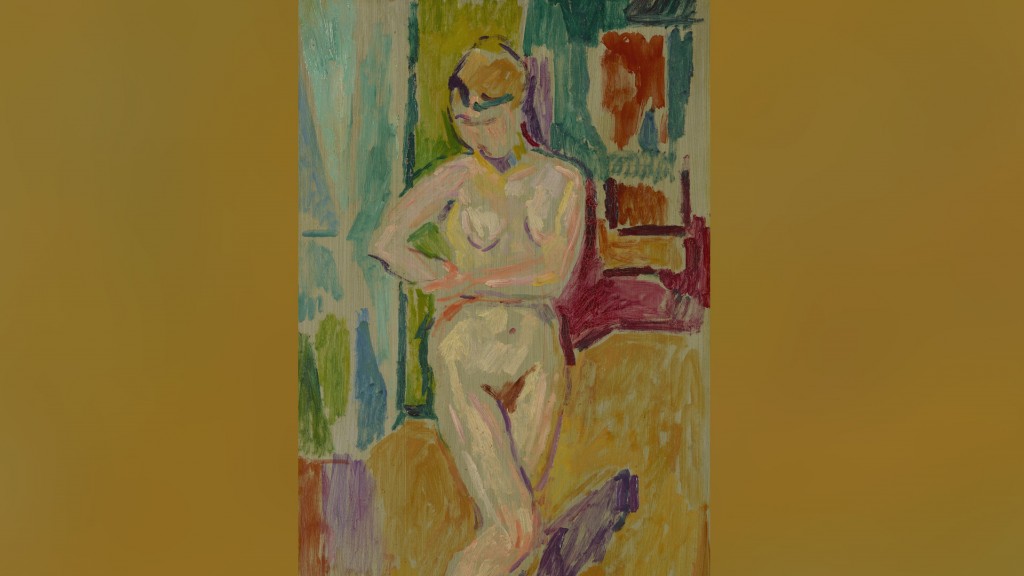 Hans Purrmann: Kleiner Akt in der Sonne (1918)