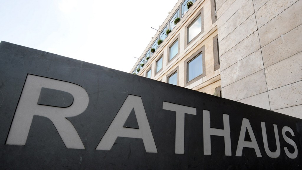 Schild Rathaus