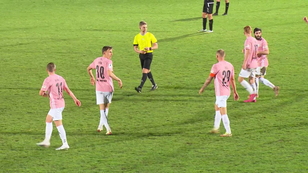 Foto: FCH-Spieler auf dem Platz