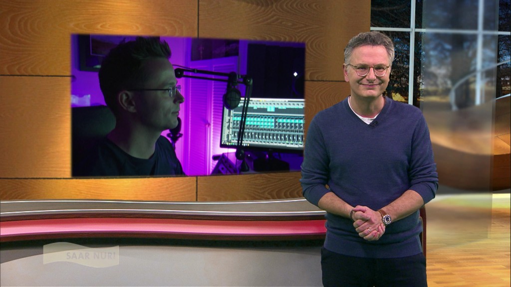 Foto: Michael Friemel im Studio