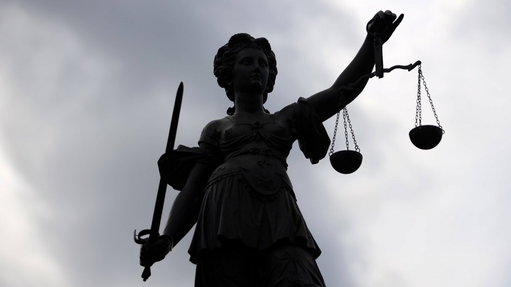 Statue der Justitia 