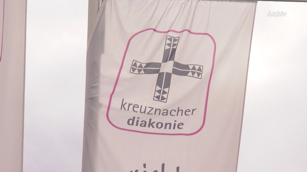 Foto: Flagge der kreuznacher diakonie