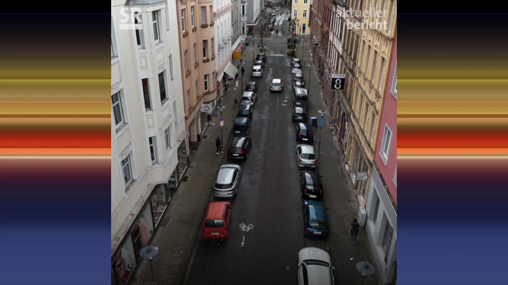 Foto: Eine Straße im Nauwieser Viertel in Saarbrücken