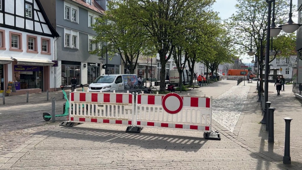 Foto: Fußgängerzone in Saarbrücken