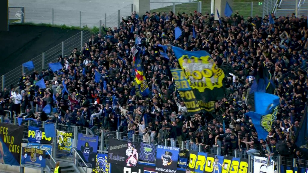 Foto: Fans des 1.FC Saarbrücken