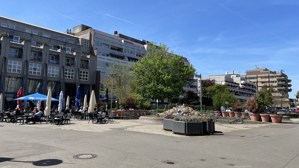 Odilienplatz in Dillingen