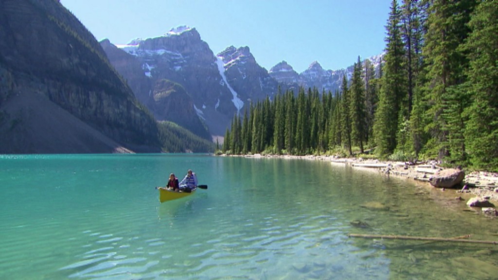 Foto: Bergsee in Kanada