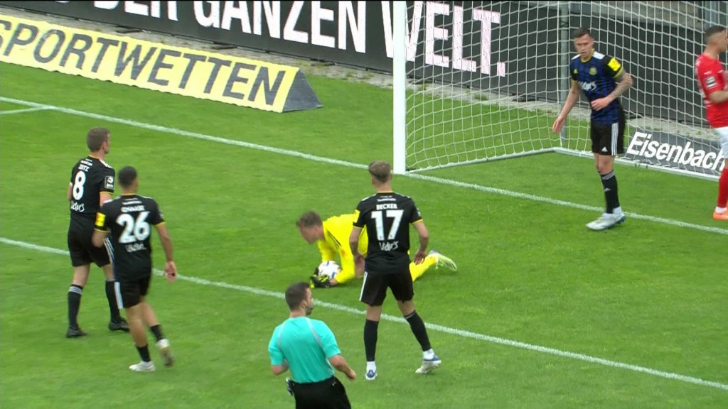 Foto: 1. FC Saarbrücken bei einem Fußballspiel