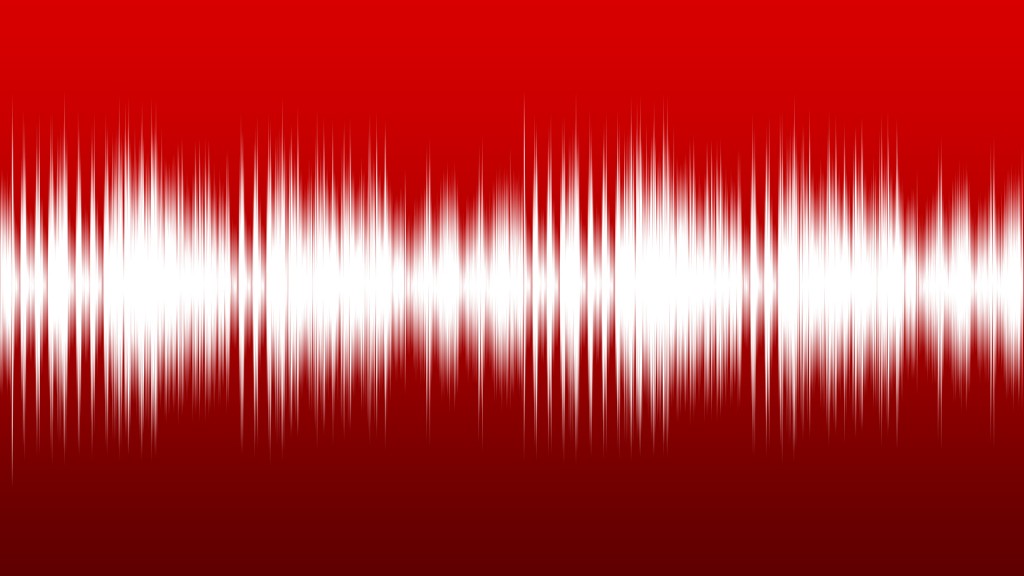 Hüllkurve eines Audios