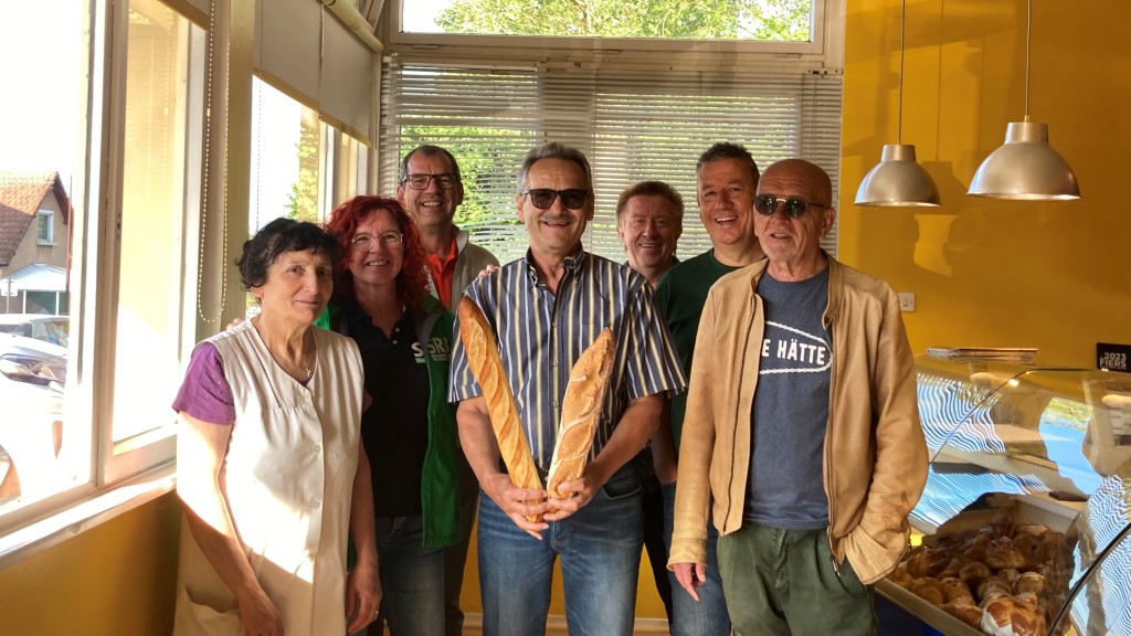 Hartmut Fey in der Boulangerie Gosset