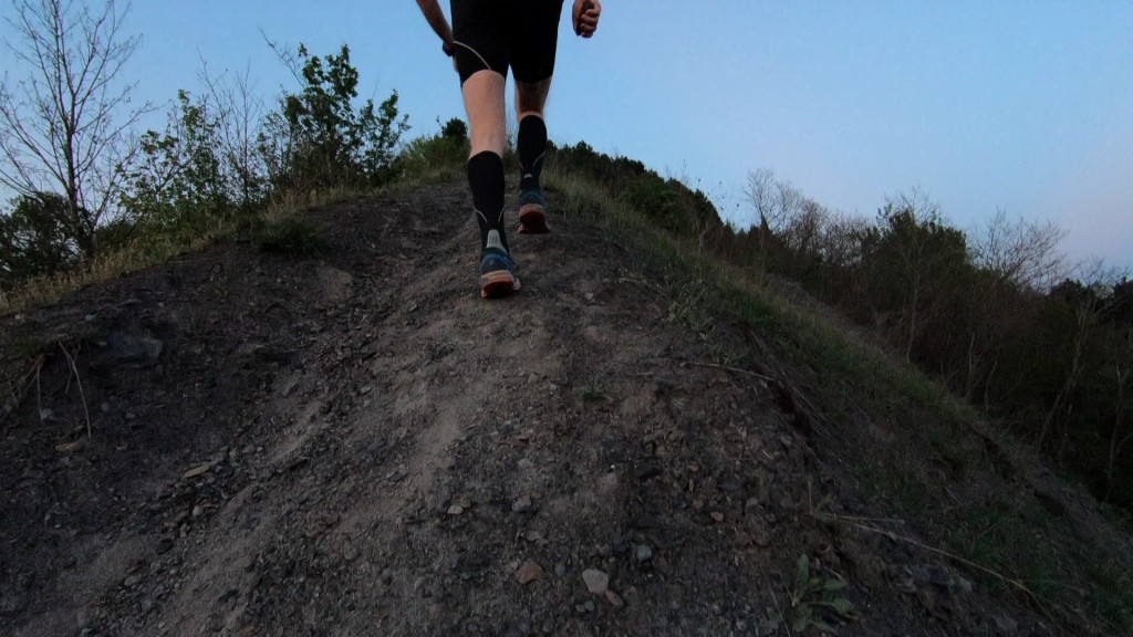 Trail-Lauf auf der Berghalde Ensdorf