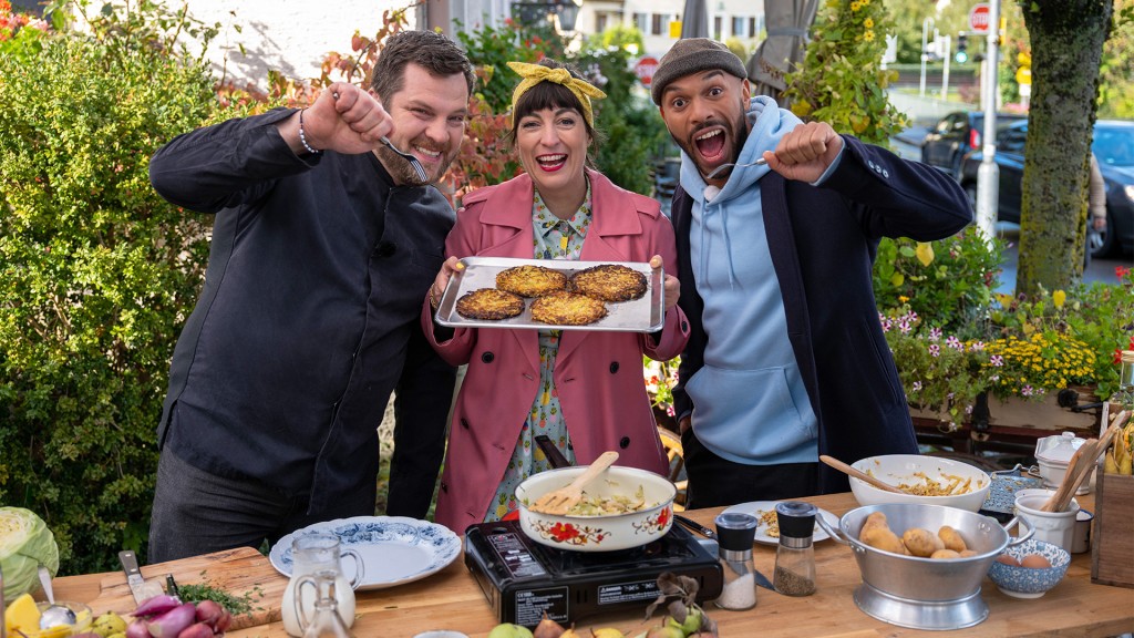 Foto: Anne und Moses kochen Leckeres aus Kochbirnen