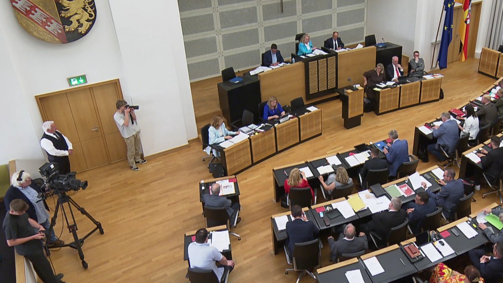 Foto: Luftbild aus dem Landtag