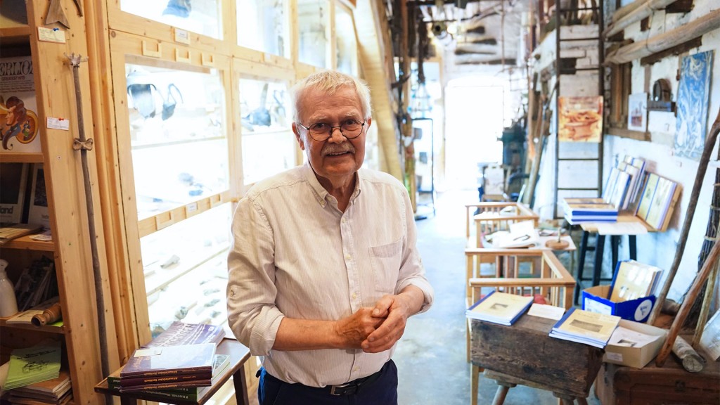 Gunter Altenkirch in seinem Museum