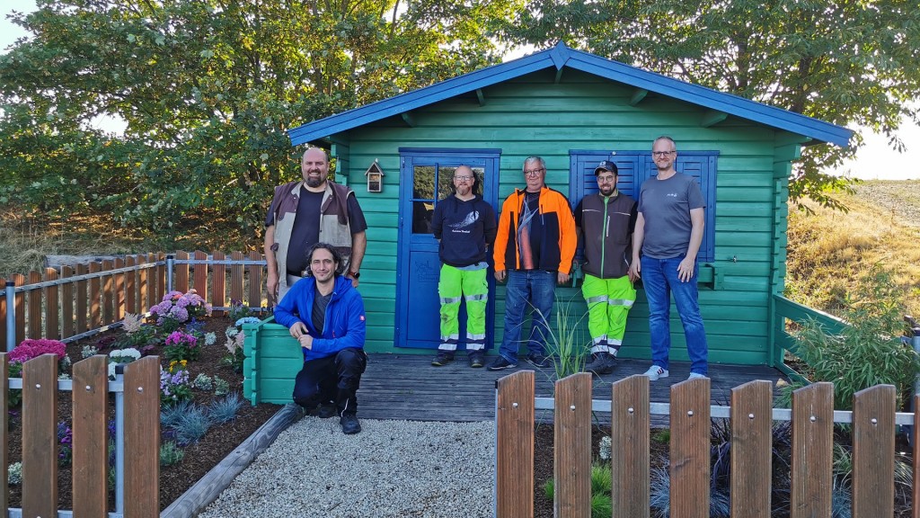 Das Helferteam vom Bauhof Schiffweiler