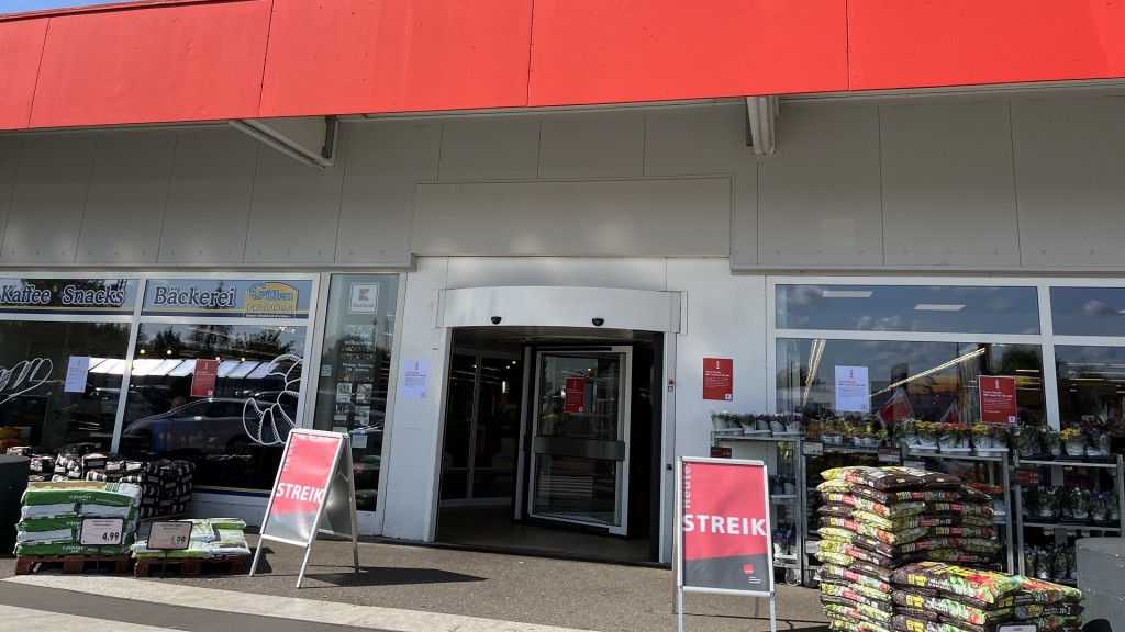 Warnstreik bei Kaufland Homburg