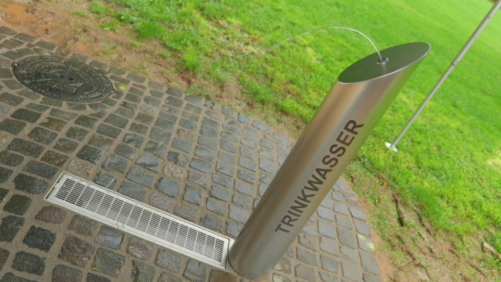 Foto: Trinkwasserbrunnen am Saarbrücker Staden