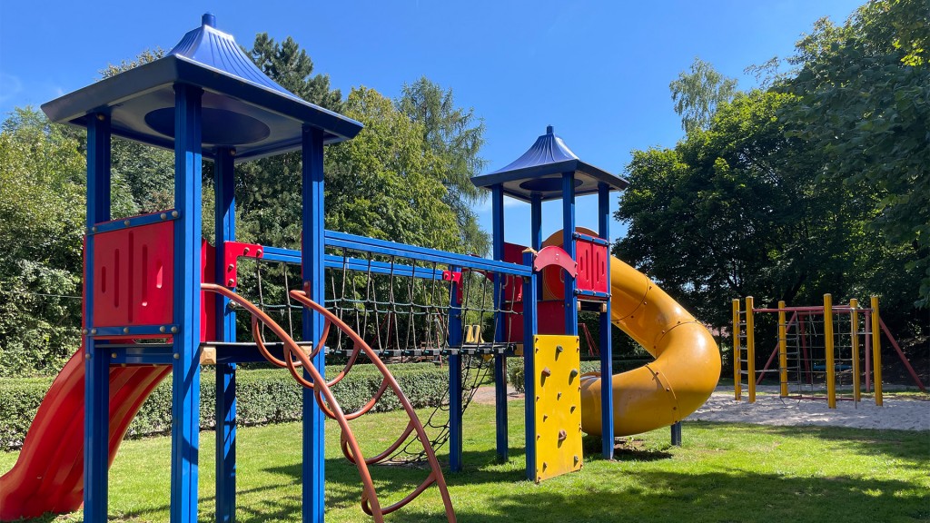 Spielgeräte im Freizeitpark in Neunkirchen/Nahe